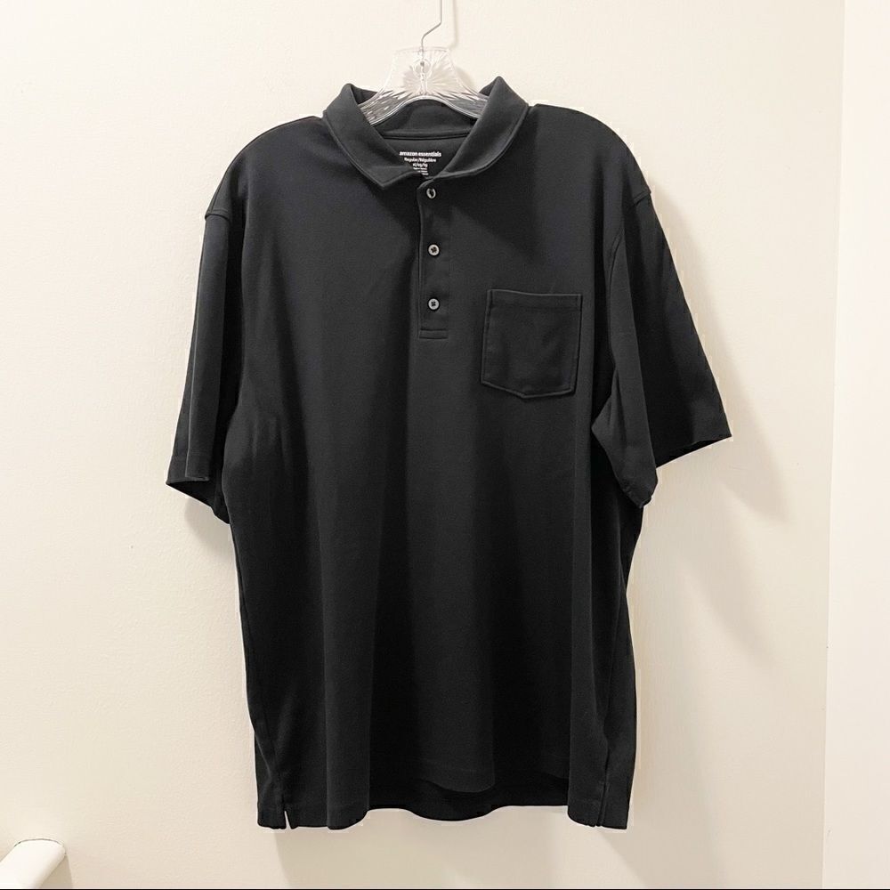 Amazon Essentials Regular-Fit Pocket Jersey Polo- Size  XL